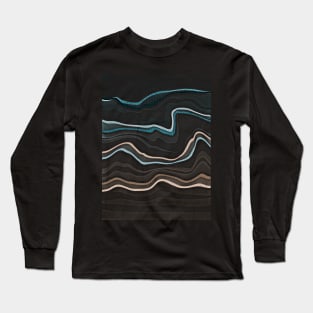 Dark Sea Beach Long Sleeve T-Shirt